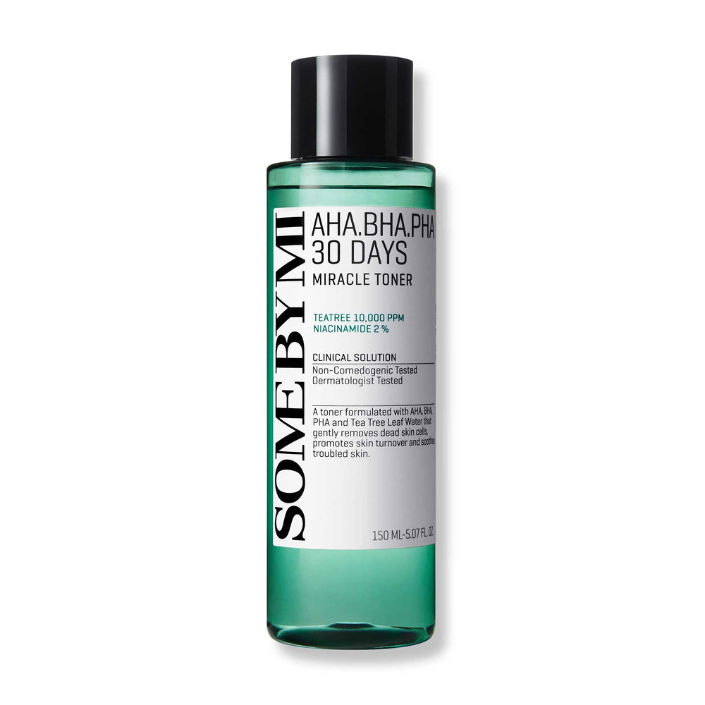 SOME BY MI Toner Milagro, botella de 150 ml para exfoliar suave y preparar la piel