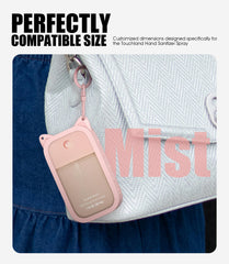 Sonnorel case with two keychains gold and colorful for quick access