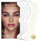 SOOVSY pecas brillo dorado con estrellas para un look festivo.