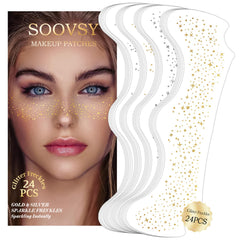 SOOVSY pecas brillo dorado con estrellas para un look festivo.