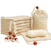 Sopurrrdy soap saver bag 8-pack keeps soap secure while lathering.