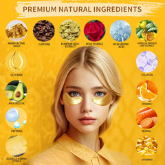 Souwixlum under-eye patches address dark circles for a brighter look.