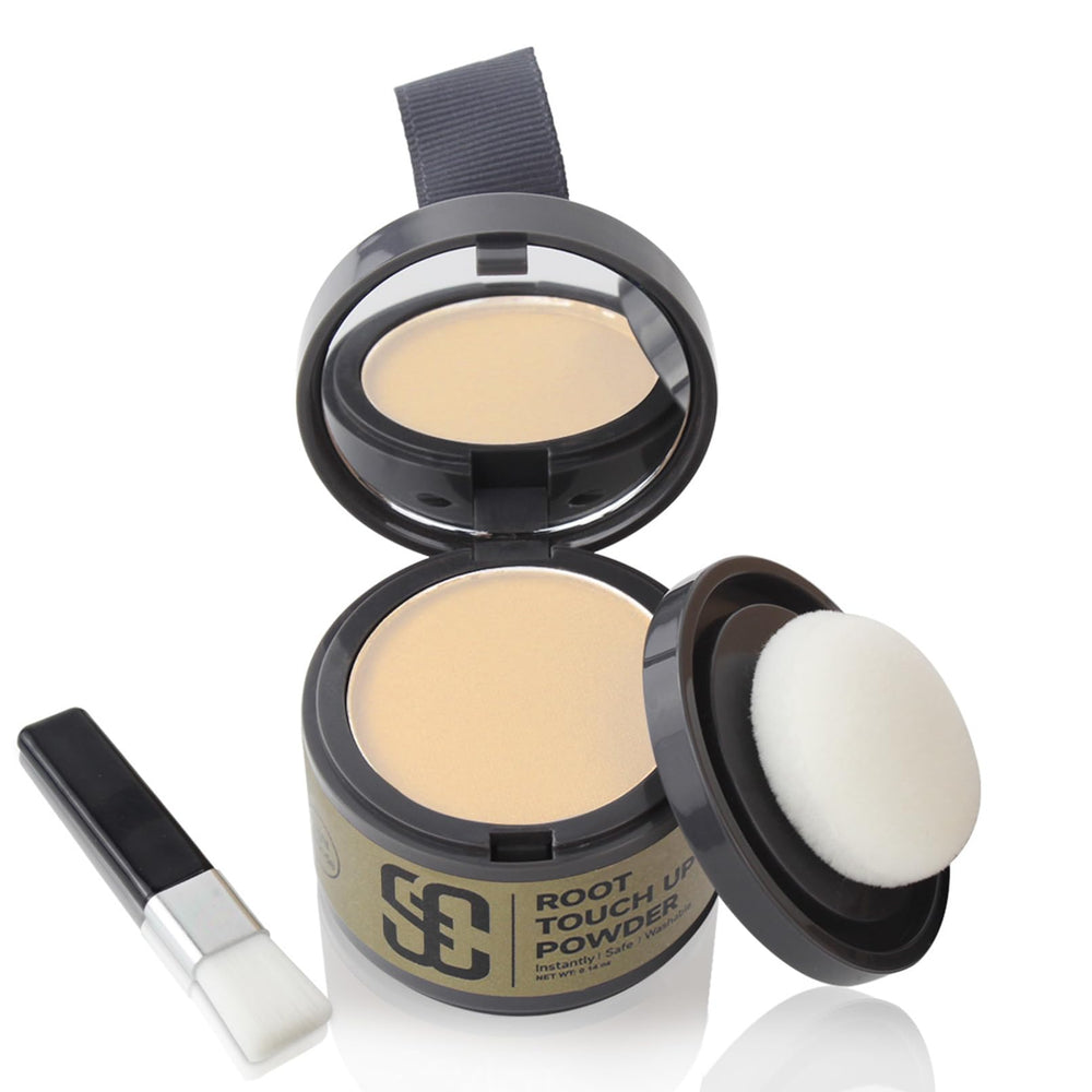 SOVONCARE Hairline Powder instant coverage on thinning areas for a natural look