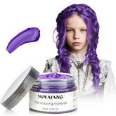 SOVONCARE purple temporary hair color wax pack for easy, removable color option
