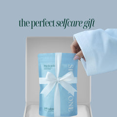 Spa For One individually wrapped tablet image highlighting travel-friendly self-care.