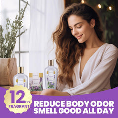 Spa Luxetique: gel-ducha-lavanda-relajante convierte la ducha en un momento placentero.