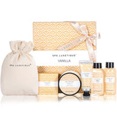 Spa Luxetique juego regalo vainilla, aroma suave para spa en casa.