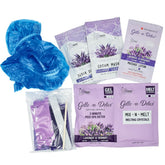 SPA REDI Gelle-n-Detox Lavender bottle for soothing at-home pedicures.
