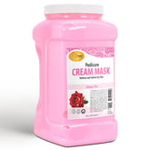 SPA REDI sensual rose cream mask bottle for hydrating skin.