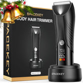 Spacekey electric body trimmer with LED light for precise ball grooming and safety