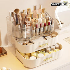 SpaceLuxe two drawers for larger items like palettes and skincare