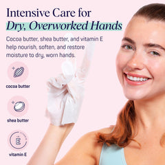 SpaLife intensive foot mask softens calluses and moisturizes feet