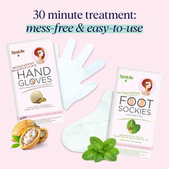 SpaLife vitamin-E infused hand gloves for smoother skin