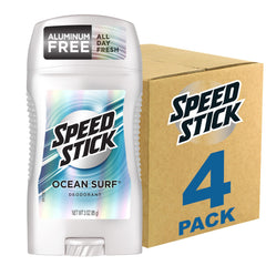 Speed Stick Ocean Surf desodorante en barra con frescura duradera para todo el día.