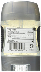 Speed Stick Power Gel ten-pack back view with label and specs