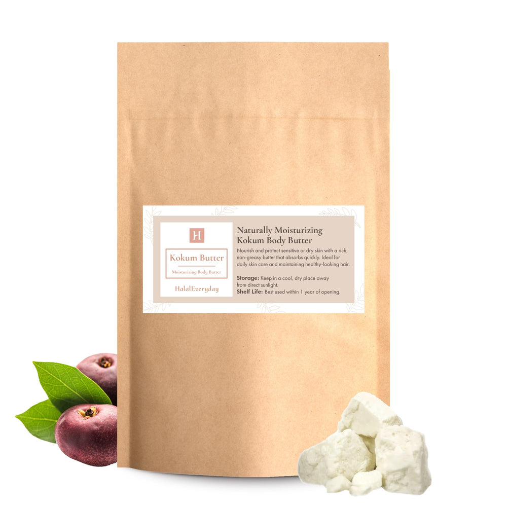 Envase de 1 lb de SpirZon Kokum Mantequilla Refinada para almacenamiento fácil.