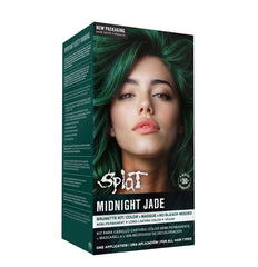 Splat Rebellious Colors Midnight Jade bottle front showing bold shade for vibrant color