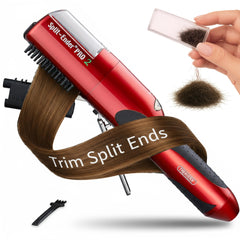 Split-Ender Pro 2 front view shows cordless ease for on-the-go trimming.