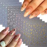 SPLOCUDU pegatinas-uñas-estrella para un look veloz y elegante.