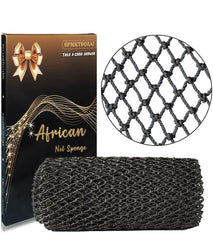 Esponja de red africana SPMKTBOZAI, primer plano con textura exfoliante suave