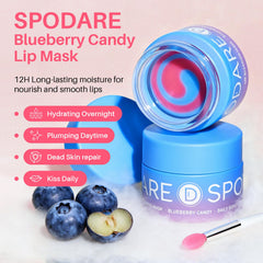 SPODARE mascarilla labial: reparación nocturna para labios secos