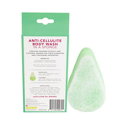 Spongeables soft side cleanses and moisturizes for hydrated skin.