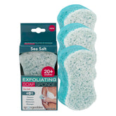 Spongeables esponja con jabón de sal marina, exfolia suavemente y limpia la piel.