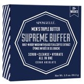 SPONGELLÉ buffer cedar-absolute: ritual de limpieza diario con exfoliación suave y renovación de la piel.