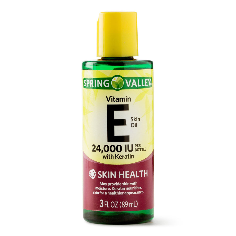 Spring Valley Aceite de Vitamina E para la Piel: botella de aceite para hidratación suave