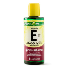 Spring Valley Aceite de Vitamina E para la Piel: botella de aceite para hidratación suave