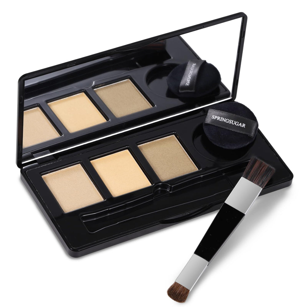 SPRINGSUGAR root touch up bottle close-up for seamless gray coverage
