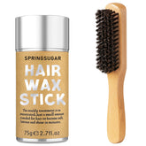 SPRINGSUGAR Slick Back Brush smooths hair for a sleek finish.