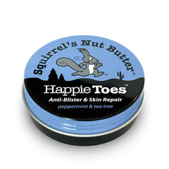 Squirrel's Nut Butter Happie Toes en lata, crema para pies que hidrata intensamente.
