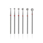 SQULIGT ball head nail drill bit 2.3mm for precise cuticle cleanup
