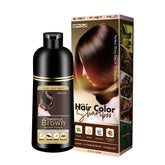SROLM All-in-1 Hair Dye Shampoo bottle for quick color.