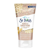 St. Ives envase frontal con exfoliante suave a base de avena para piel suave.