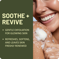 Gel exfoliante espumoso de St. Ives con limpieza lujosa.