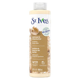 St. Ives Oatmeal & Shea Butter bottle for daily cleansing and hydration