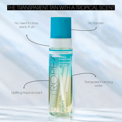 St.Tropez application mitt ensures even, smooth application.
