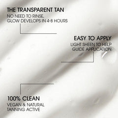 No rinse, no transfer formula keeps skin mess-free after application.