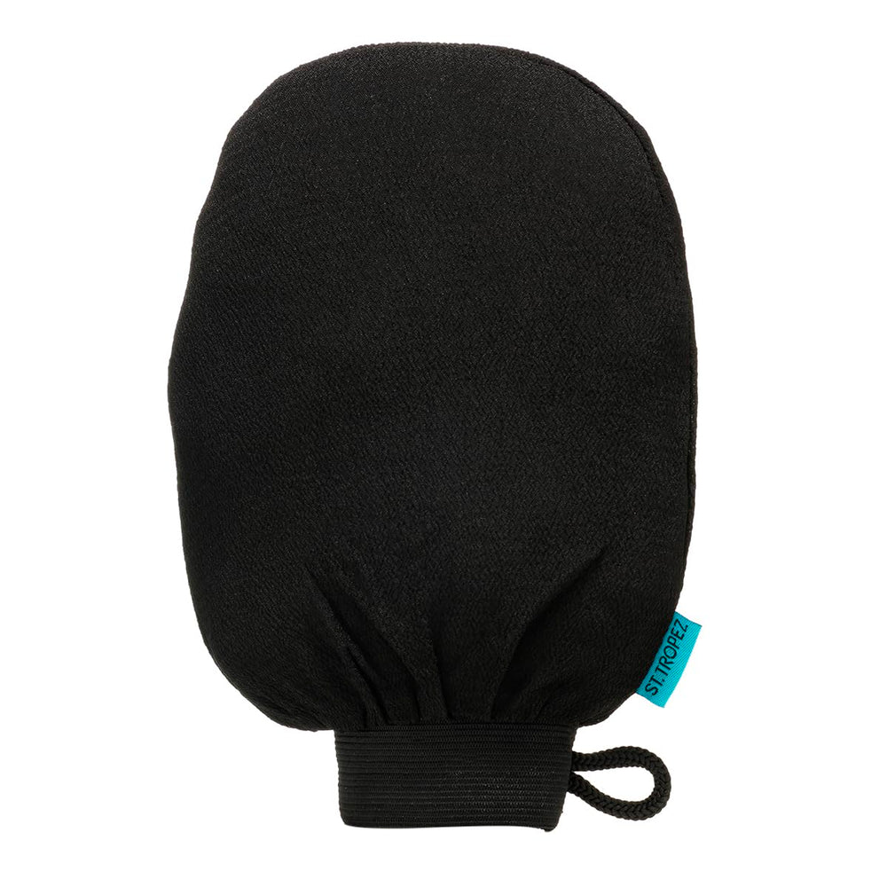 St.Tropez Prep & Maintain Tan Mitt removes buildup for a smooth base.