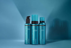 St.Tropez Self Tan Express Mist shade guide indicating rinse-off timing for natural color.