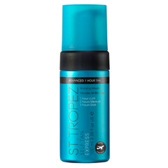 St. Tropez Self Tan Express Mousse with tint guides smooth, even application for a natural glow.