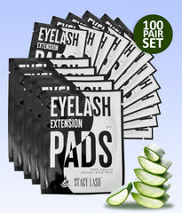 STACY LASH adhesive-back-layer pads securely isolate lower lashes during application