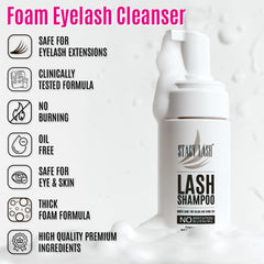 Almohadillas desmaquillantes reutilizables STACY LASH para retirar maquillaje de ojos