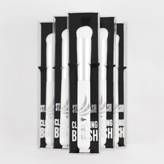 STACY LASH compact travel-friendly eyelash brush, ideal for on-the-go lash care.