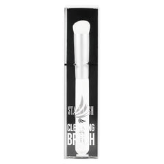 STACY LASH eyelash cleansing brush close-up with soft bristles for gentle daily lash cleansing.