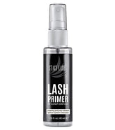 STACY LASH Eyelash Extension Primer bottle close-up highlighting oil-free prep for better adhesion.