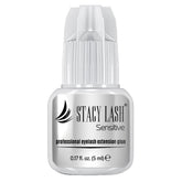 STACY LASH Sensitive glue bottle close-up for precise lash extensions