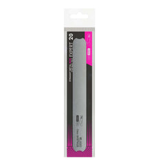 Staleks Pro base provides precise nail shaping with a straight filing edge.
